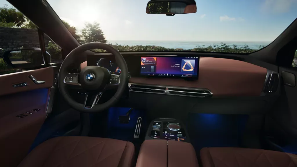 iX 라운지 인테리어 BMW 코리아 공식 이미지