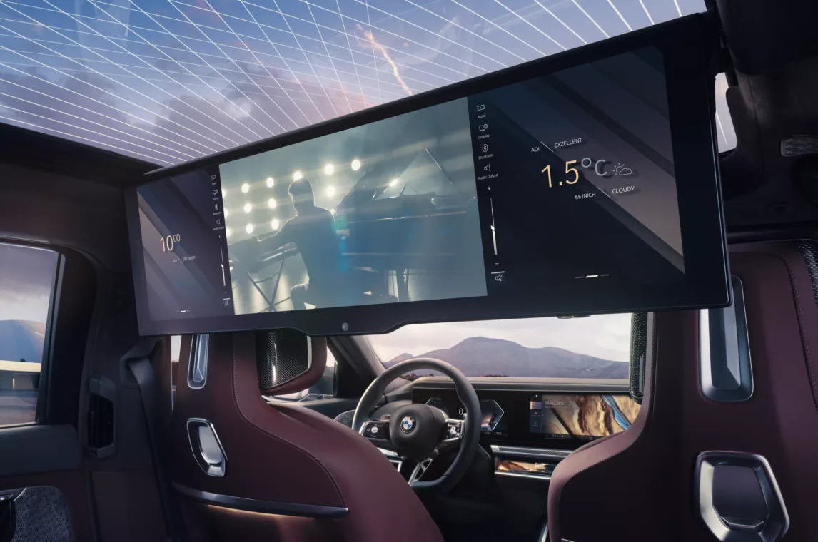 BMW 시어터 스크린 BMW 코리아 공식 이미지
