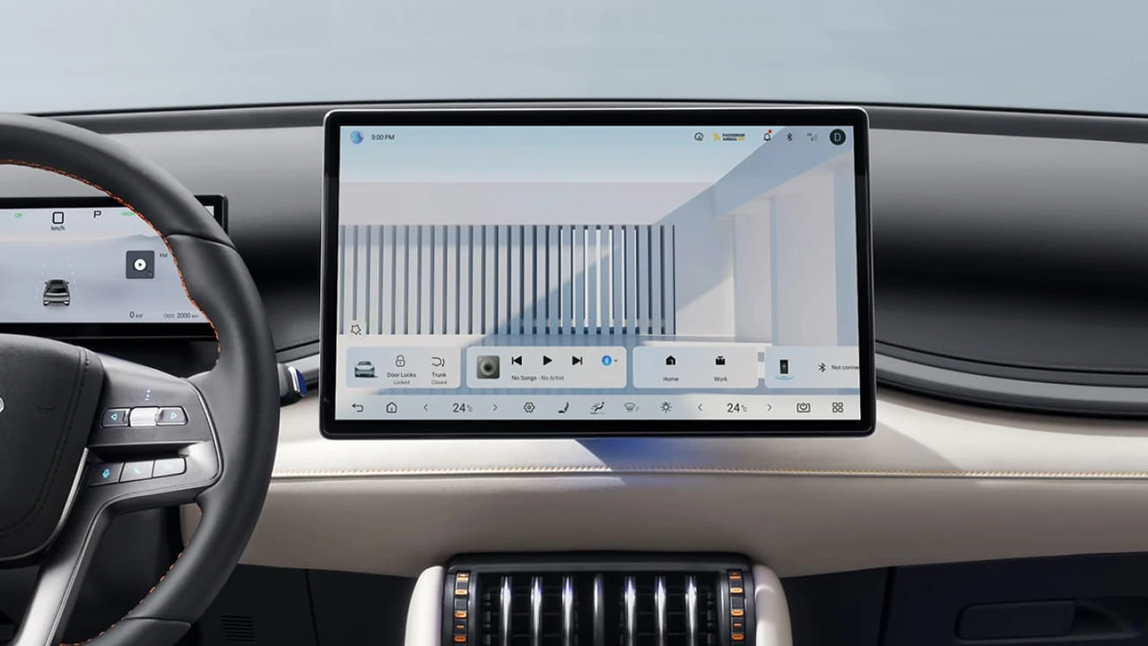 15.6인치 로테이팅 터치스크린 BYD Korea 공식 이미지