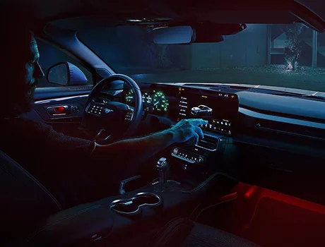 Immersive Digital Cockpit 포드 공식 기능 이미지