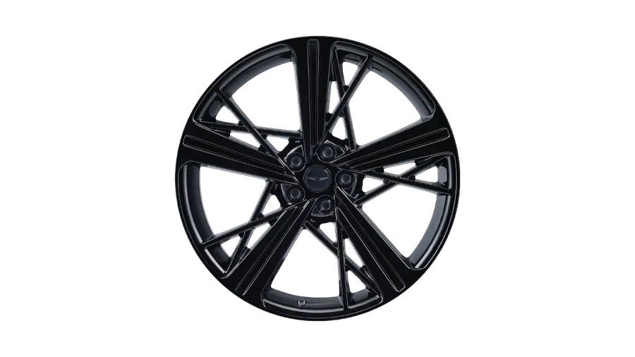 22인치 다이아몬드 컷팅 휠 (GV80 Coupe Black 전용) 제네시스 공식 옵션 이미지