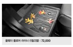 올웨더 플로어 라이너 쉐보레 공식 이미지